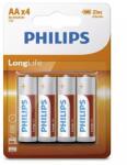 Philips BATERIE LONGLIFE R6 AA BLISTER 4 BUC (PH-R6L4B/10) Baterii de unica folosinta