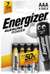 Energizer Elem mikro ENERGIZER "AlkalinePower" AAA 4 darabos (NZAP6O02) - papir-bolt