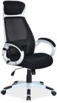 SIGNAL MEBLE Q-409 Ergonomikus Hálós Forgószék Fekete TILT Mechanikával (SIG-OBRQ409CB)