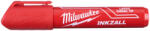 Milwaukee INKZALL L jelölő filc - piros 1 db (4932471556) - munkaruhakozpont