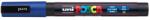 uni Dekormarker 0, 9-1, 3mm, Uni Posca PC-3M kék (2UPC3MK) - web24