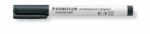 STAEDTLER Táblamarker, 1-2 mm, kúpos, STAEDTLER "Lumocolor 341", fekete (TS34199) - jatekotthon