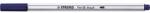 STABILO Pen 68 brush sötétkék ecsetfilc (568/22) - bestbyte