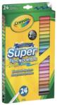 Crayola Crayola: Lemosható, vékonyhegyű filctoll készlet, 24 db-os (7551) - ejatekok