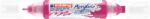 edding Akril marker 2-3mm, és 5-10mm, 3D kétvégű Edding 5400 magenta (7580247011) - web24