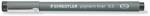 STAEDTLER Pigment Liner Tusfilc - 0.5 mm, 10 db, Fekete (308 05-9)
