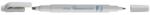 Pentel Kétvégű Szövegkiemelő - 1/3.5 mm, Vágott És Kúphegyű, Pasztell Szürke