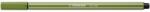 STABILO Rostirón, 1 mm, STABILO "Pen 68", mohazöld (tst68351) - irodaszer