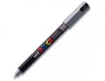 uni Dekormarker 0, 7-1mm, Uni Posca PC-1M ezüst (2UPC1ME) - best-toner