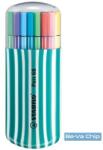 STABILO Pen 68 Zebrui 20db-os türkiz filctoll készlet (6820-02-2-5) - bevachip