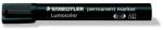 STAEDTLER Alkoholos marker, 2-5 mm, vágott, STAEDTLER "Lumocolor® 350", fekete (ts3509) - irodaszer
