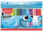 Maped Color Peps Ocean Life filctoll készlet - 24 darabos - kimosható (CW-IMA845722)