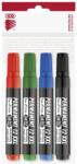ICO 12XXL Vágott Hegyű Alkoholos Marker Készlet - 1-4 mm, 4 Színben (9580082004)