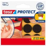 TESA Filckorong, karcolásgátló, 22mm, TESA "Protect", barna, 12db/cs (57893-00001-01)