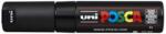 uni Dekormarker 8mm, Uni Posca PC-8K fekete (2UPC8KF) - best-toner