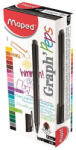 Maped Tűfilc, 0, 4 mm, MAPED "Graph'Peps", fekete