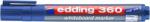 edding Tábla- és flipchart marker, 1, 5-3 mm, kúpos, EDDING "360", kék (TED36031) - irodaoutlet