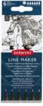 Derwent Line Marker Tűfilc szett 0.05/0.1/0.2/0.3/0.5/0.8 mm fekete (2305559)