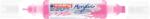 edding Akril marker 2-3mm, és 5-10mm, 3D kétvégű Edding 5400 neon rózsaszín (7580247002) - web24