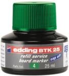 edding Btk25 Utántöltő Tinta Táblamarkerhez - 25 ml, Zöld