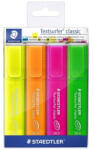 STAEDTLER Szövegkiemelő készlet, 1-5 mm, STAEDTLER "Classic 364", 4 különböző szín
