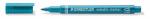 STAEDTLER Dekormarker, 1-2 mm, kúpos, STAEDTLER "8323", metálkék (ts8323373) - irodaszer