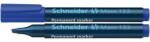 Schneider Alkoholos marker, 1-4 mm, vágott, SCHNEIDER "Maxx 133", kék (tsc133k) - irodaszer