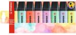 STABILO Boss Original Pastel Szövegkiemelő Készlet - 2-5 mm, 8 Különböző Szín (70/8-3)