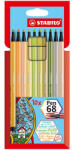 STABILO Rostirón Stabilo Pen 68 1, 0 mm 10 db-os klt. 6810-22 (6810-22)