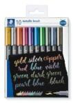 STAEDTLER Dekormarker, 1-6 mm, kúpos, STAEDTLER "8321", 10 különböző metál szín (ts8321tb10) - irodaszer