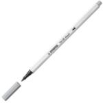 STABILO Marker ecsetvéggel különböző vonalszélességekhez STABILO Pen 68 Ecset, hideg szürke