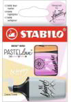 STABILO BOSS MINI Pastellove 3 db/csomag vegyes színű szövegkiemelő (07/03-59) - bevachip