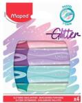 Maped Glitter Fluo Peps Szövegkiemelő Készlet - 1-5 mm, Vegyes Pasztell Színek (742046)