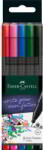 Faber-Castell Grip Finepen Tűfilc Készlet - 5 db, Vegyes