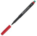 Faber-Castell Faber-Castell: Multimark alkoholos filc S 0, 4mm-es piros 152321