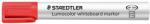 STAEDTLER Táblamarker, 2 mm, kúpos, STAEDTLER "Lumocolor® 351", piros (TS3512) - irodaoutlet