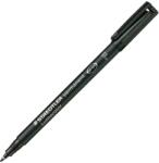 STAEDTLER Lumocolor 318 F 0, 6mm Alkoholos Marker - Fekete 10db/Csomag