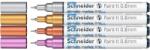 Schneider Paint-It 010 Metálfényű Marker Készlet - 0, 8 mm, 4 Különböző Szín (ML01011501)