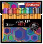 STABILO Tűfilc STABILO Point 88 0, 4mm 24 darabos (8824/1-20) - fotoland