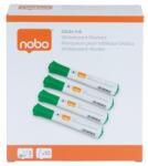 Nobo Glide 2mm Tábla Marker - 10 db/Csomag, Zöld