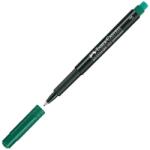 Faber-Castell Faber-Castell: Multimark alkoholos filctoll 0, 6mm zöld