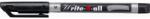 STABILO Alkoholos marker, 1 mm, kúpos, STABILO "Write-4-all", fekete (tst14646) - irodaszer