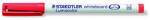 STAEDTLER Táblamarker, 1 mm, M, kúpos, STAEDTLER "Lumocolor 301", piros (TS3012) (TS3012)