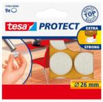 TESA Filckorong, karcolásgátló, 26mm, TESA "Protect®", fehér, 9db/cs (57894-00000-01) - nyomtassingyen