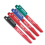 Milwaukee Inkzall vékony hegyu jelölo filc készlet színes 4db/cs (48223106) - hardtools