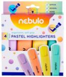 Nebulo Nebulo: Pasztell színű szövegkiemelő készlet 4db-os szett