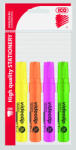 ICO Szövegkiemelő 1-4mm VIDEOTIP ICO 4 klf. szín (9580003041) - cartridge