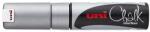 uni PWE-8K Krétamarker - 8 mm, Ezüst (222117000)