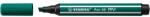 STABILO Pen 68 Max Rostirón - 1-5 mm, Vágott Hegy, Türkizzöld (768/53)