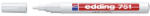 edding 751 Kerek Lakkmarker - 1-2 mm, Fehér (4-751049)